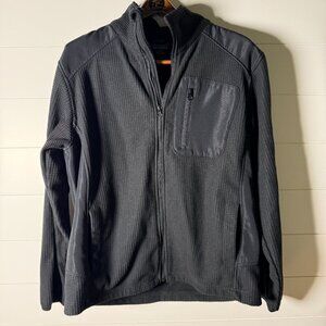 CB Sports Jacket Full Zip Black Size Large